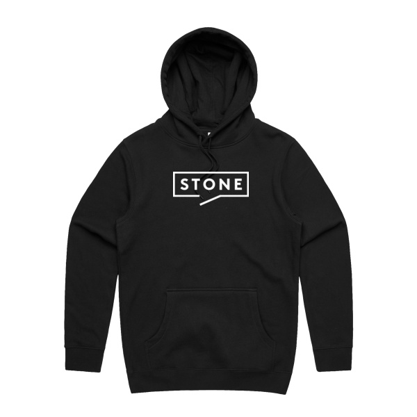 Stone - Men's  Stencil Hoody Thumbnail