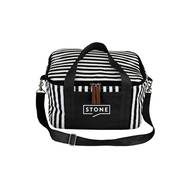 Stone - Cotton Cooler Bag - Small Thumbnail