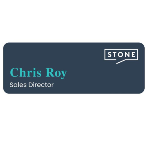 Stone  - Name Badge  Thumbnail