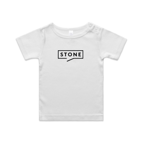 Stone - White Infant Wee Tee Thumbnail