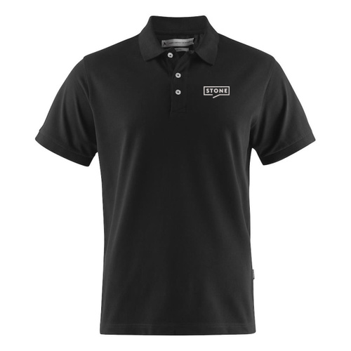 Stone - Men's Premium Cotton Polo Thumbnail