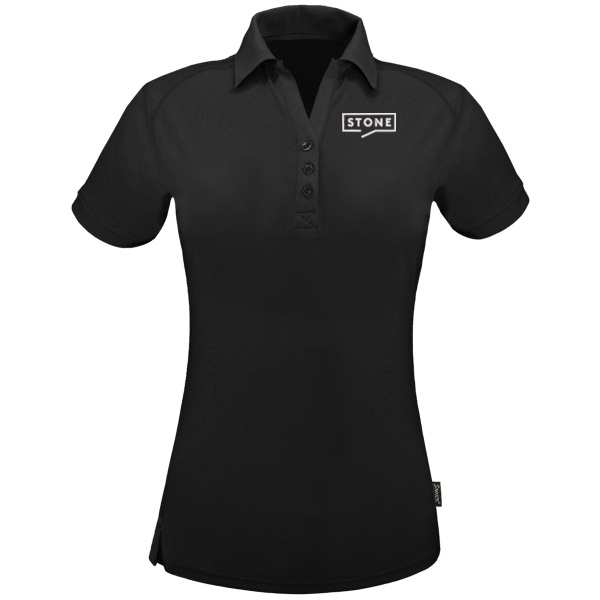 Stone - Women's Performance Eco Polo Thumbnail