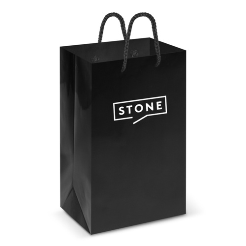 Stone - Laminated Carry Bag - Small  Thumbnail