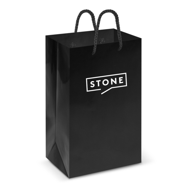 Stone - Laminated Carry Bag - Small  Thumbnail