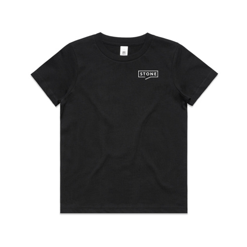 Stone - Kids Staple Tee Left Chest Logo Thumbnail