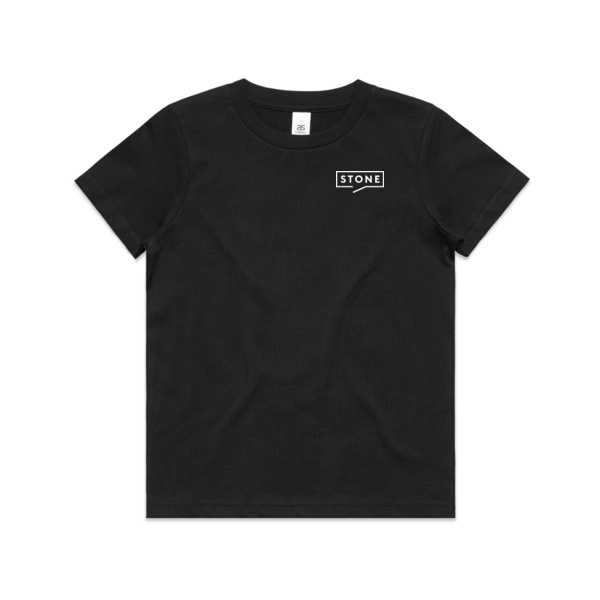 Stone - Kids Staple Tee Left Chest Logo Thumbnail