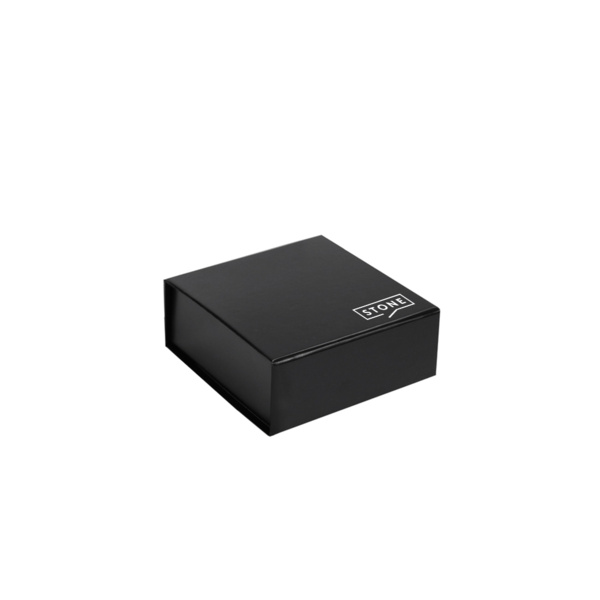 Stone - Mini Gift Box - Matt Black with Magnetic Closing Lid Thumbnail