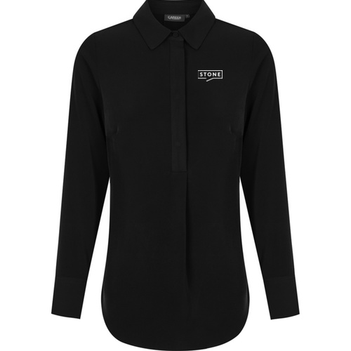 Stone - Ladies Long Sleeve Shirt Thumbnail