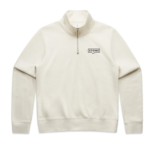 Stone - Women's Half Zip Fleece Pullover Thumbnail